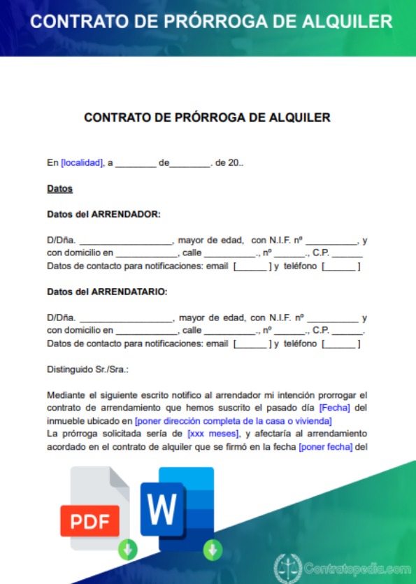 modelo-ejemplo-plantilla-formato-prorroga-contrato-alquiler